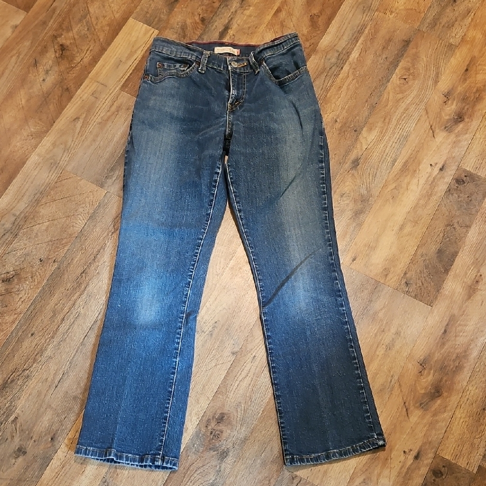 👖LEVI'S 505 Blue Bootcut Jeans Timeless Style